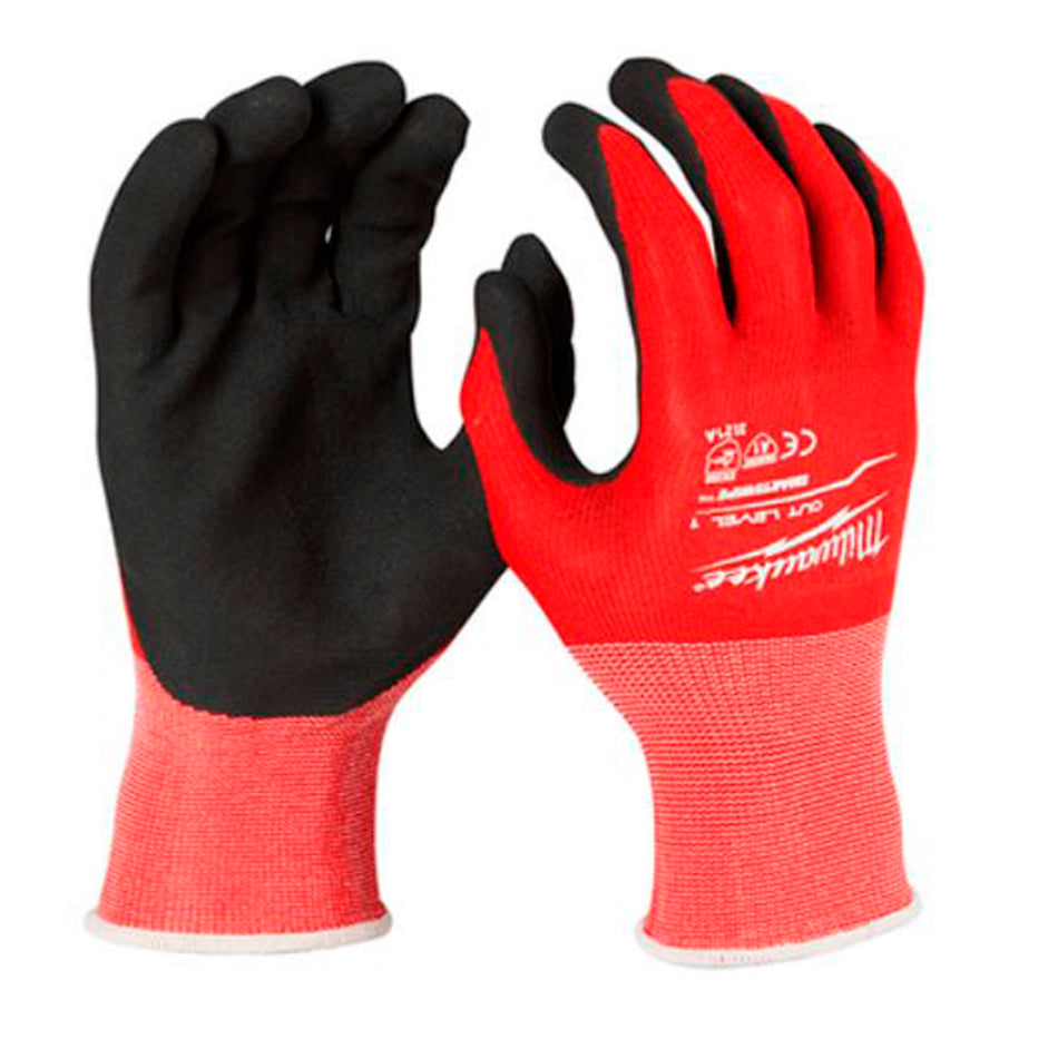 GUANTES ANTICORTE NIVEL 1 BAÑADOS EN NITRILO XXL SKU QMW48228904