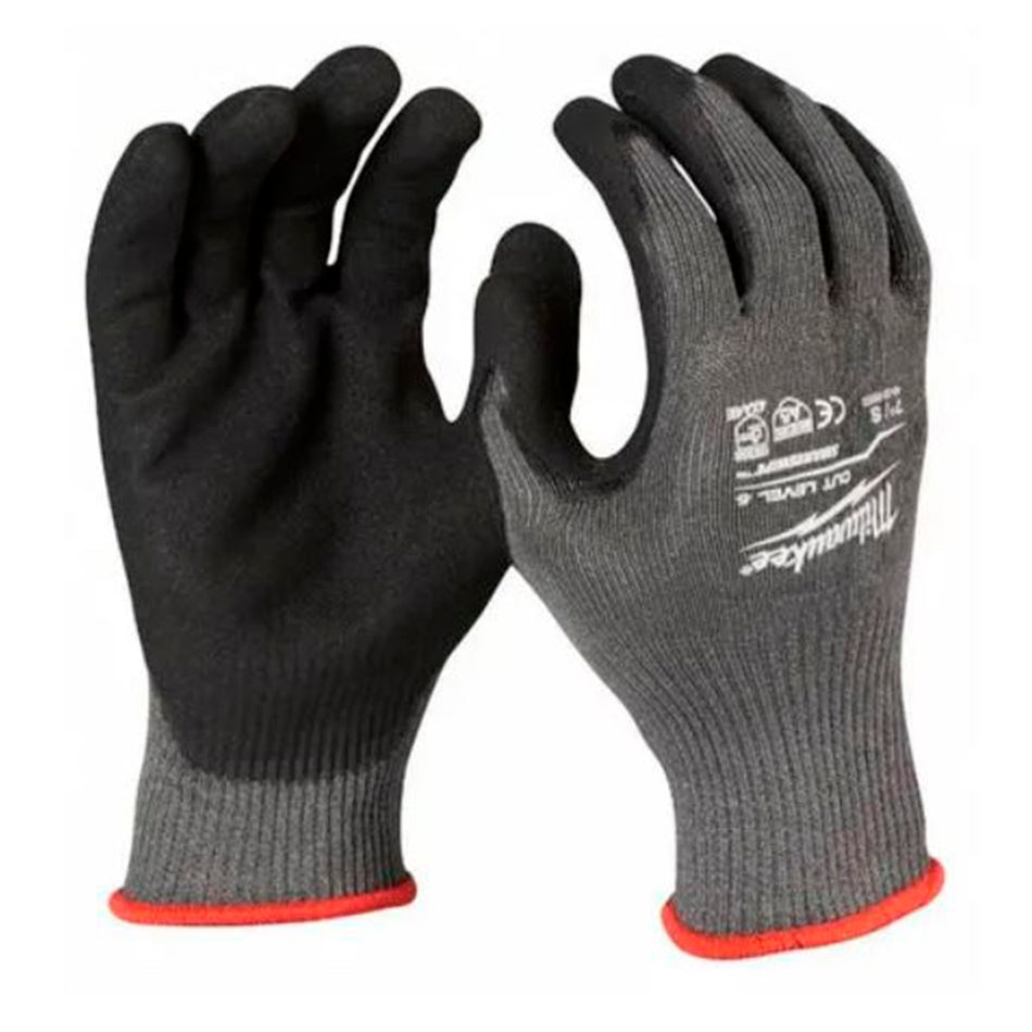 GUANTES ANTICORTE NIVEL 5 BAÑADOS EN NITRILO XL SKU QMW48228953