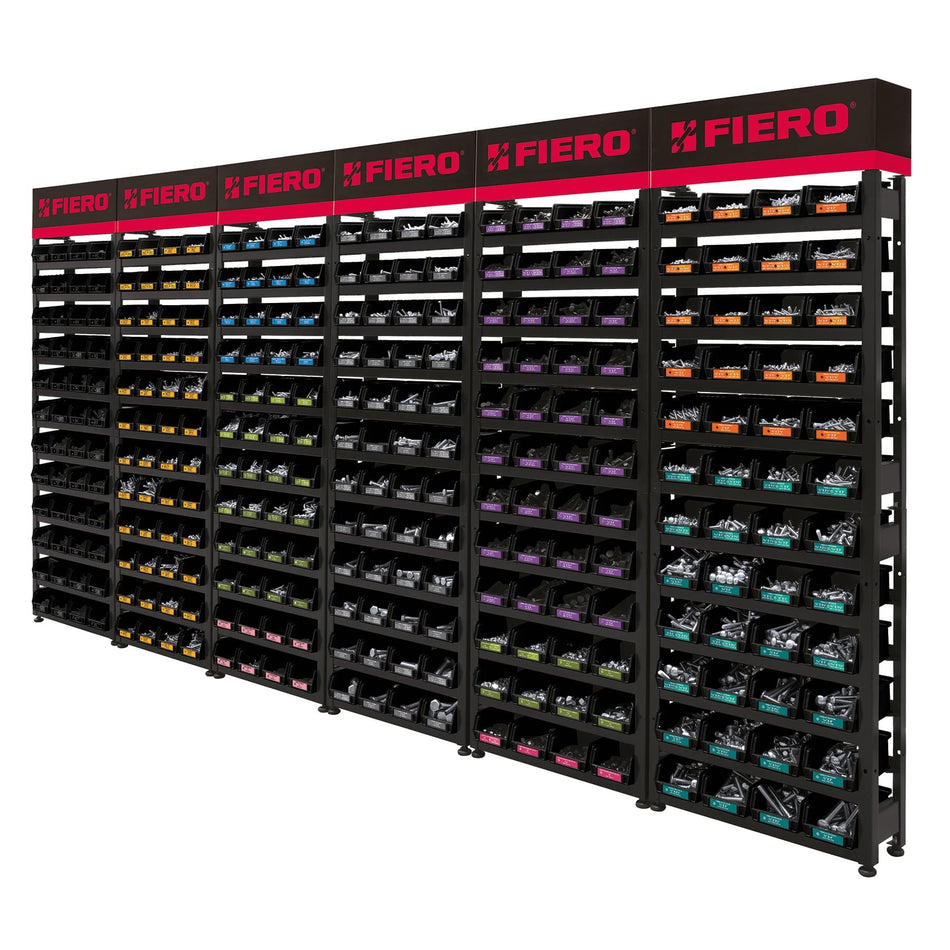 Rack modular con tornillos, 288 gavetas SKU R-TOR-6