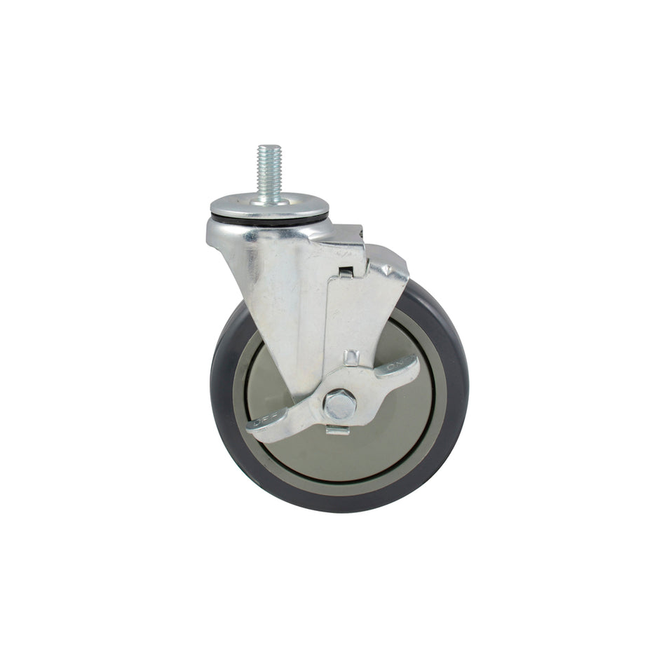 RUEDA PARA CARRO UTILITARIO DE ALAMBRE 5 CON FRENO SKU RAS