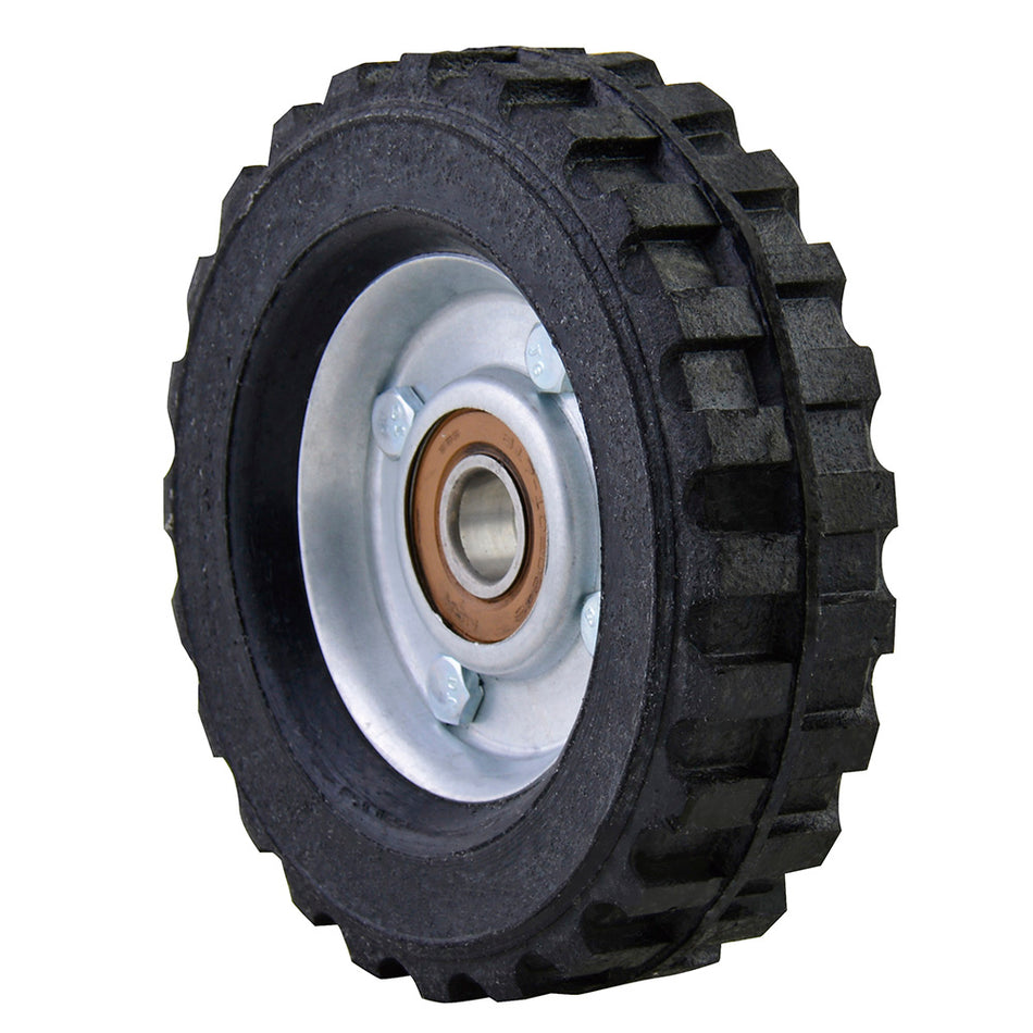 RUEDA SOLIDA PARA DIABLO CON BALERO SENCILLO 75 KG, 6" SKU RD6S0
