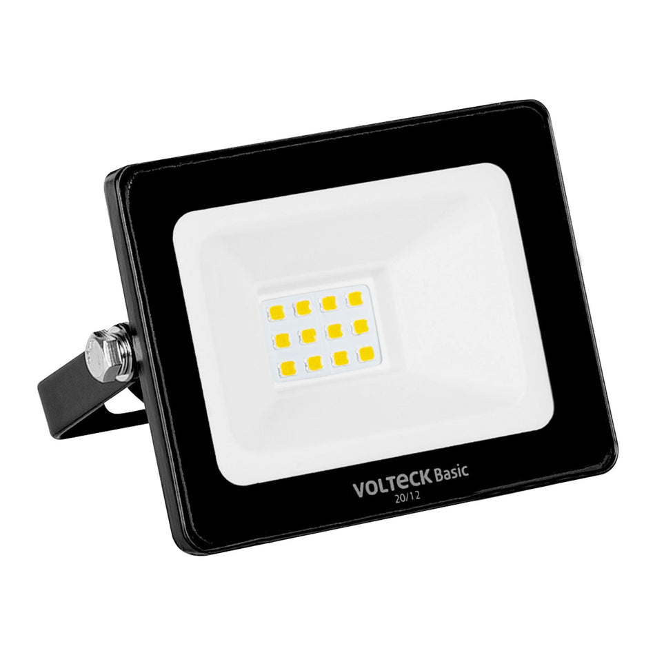 Reflector ultra delgado LED 10 W luz de día, Volteck Basic SKU REF-400L0