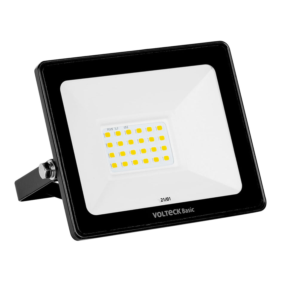 Reflector ultra delgado LED 20 W luz de día, Volteck Basic SKU REF-401L0