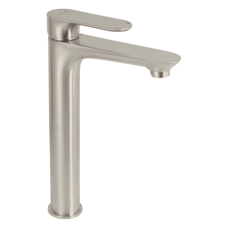 Monomando satín cuello alto para lavabo, Foset Riviera SKU RIM-46N