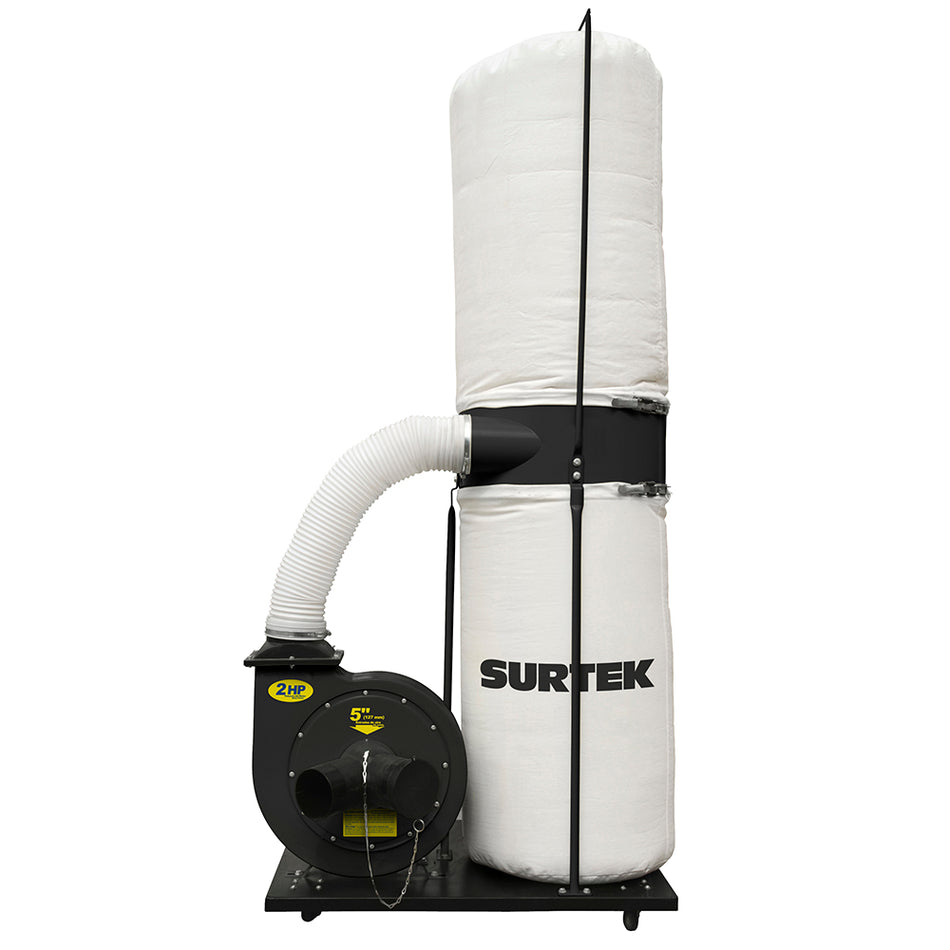 COLECTOR DE POLVO 2 X 4" 2 HP 120 V, 3400 RPM SKU RP642A0