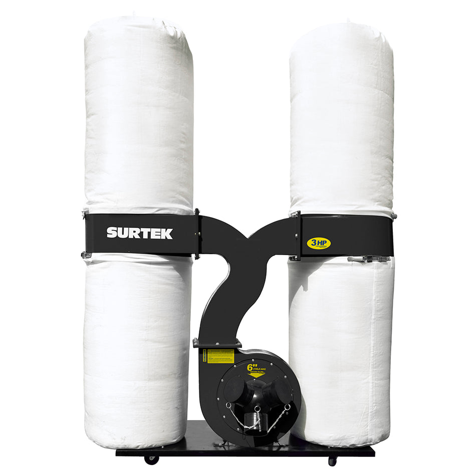 COLECTOR DE POLVO 3 X 4" 3 HP 120 V, 3400 RPM SKU RP743A0