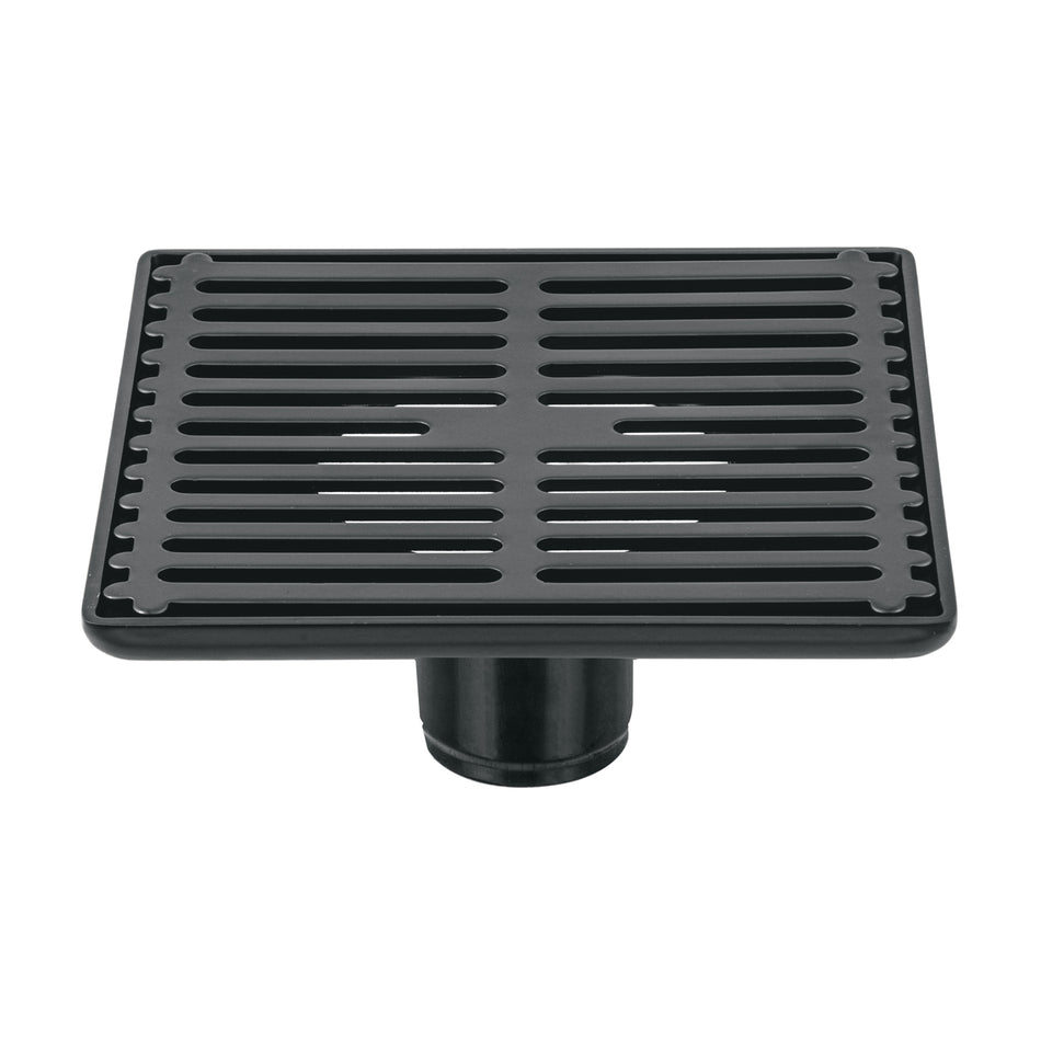 Resumidero cuadrado 6'x 6', acero inoxidable, negro, Aqua SKU RS-702M