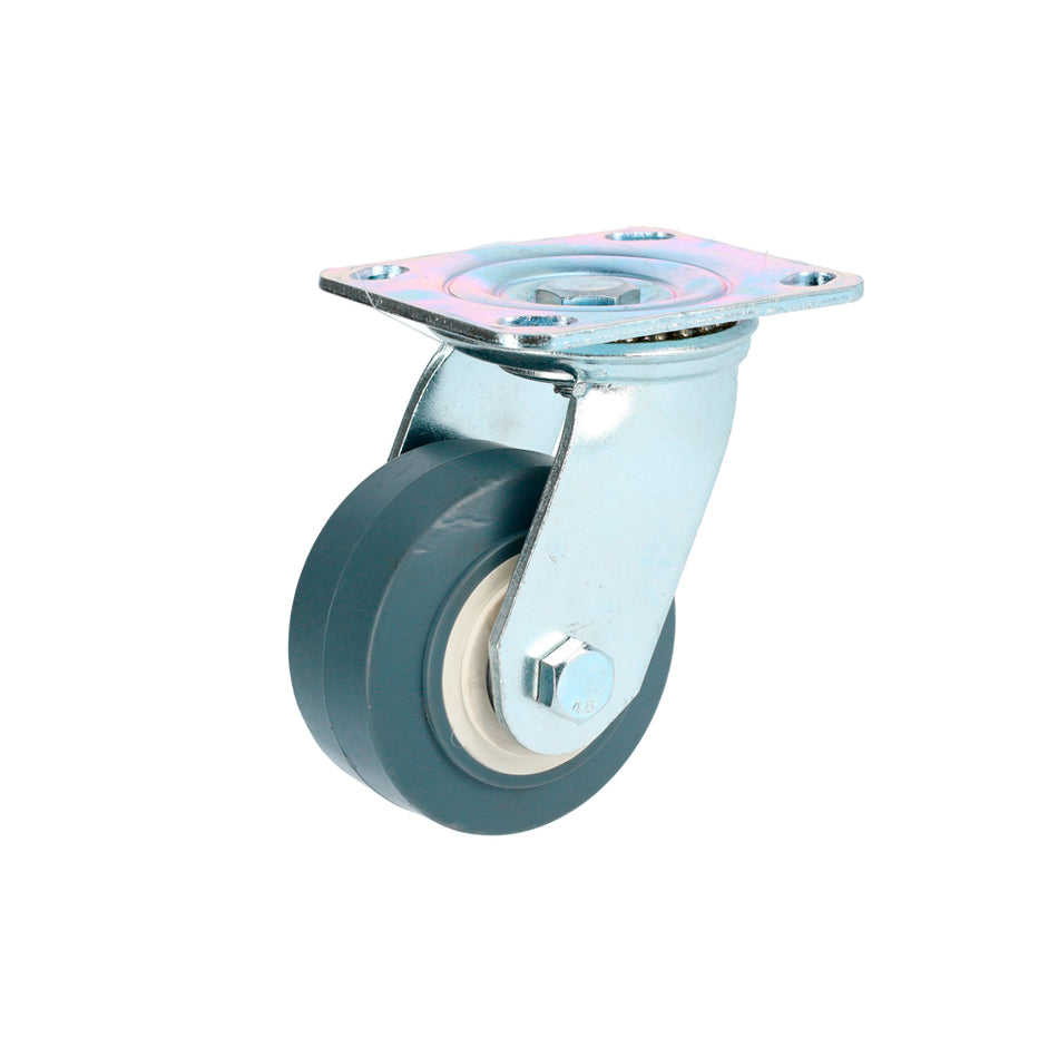 RODAJA DE TPR GRIS GIRATORIA 8" SKU RTG20G0