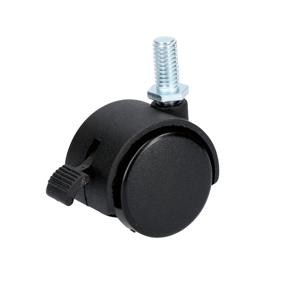 RODAJA TIPO YOYO DE ESPIGA CON ROSCA Y FRENO 40 MM SKU RY4RB0