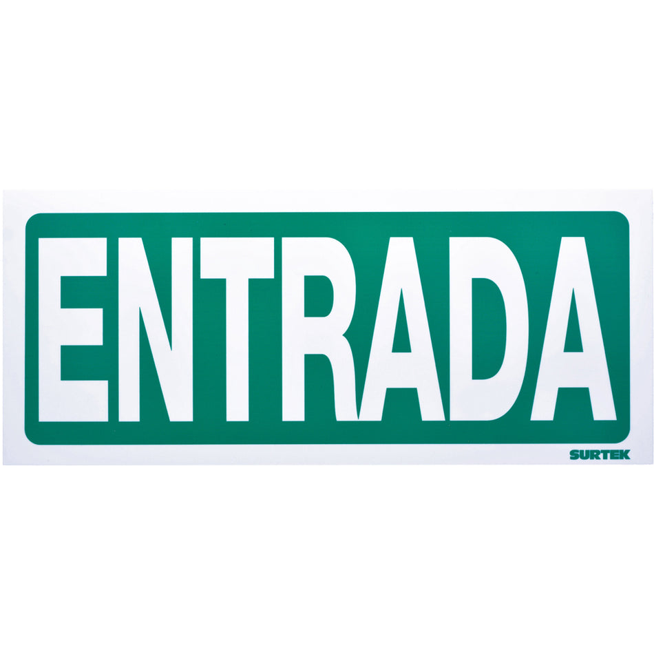 SEÑAL "ENTRADA" SKU SES10