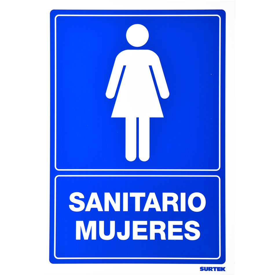 SEÑAL "SANITARIO MUJERES" SKU SES160