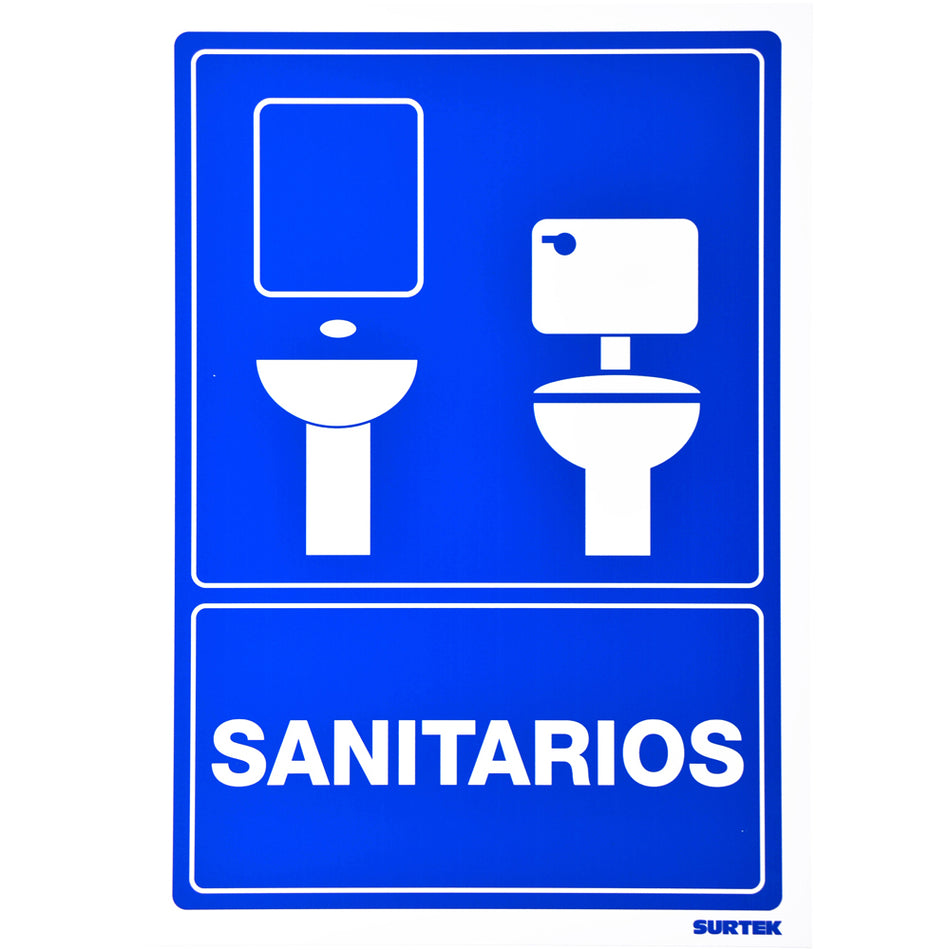 SEÑAL "SANITARIOS" SKU SES240