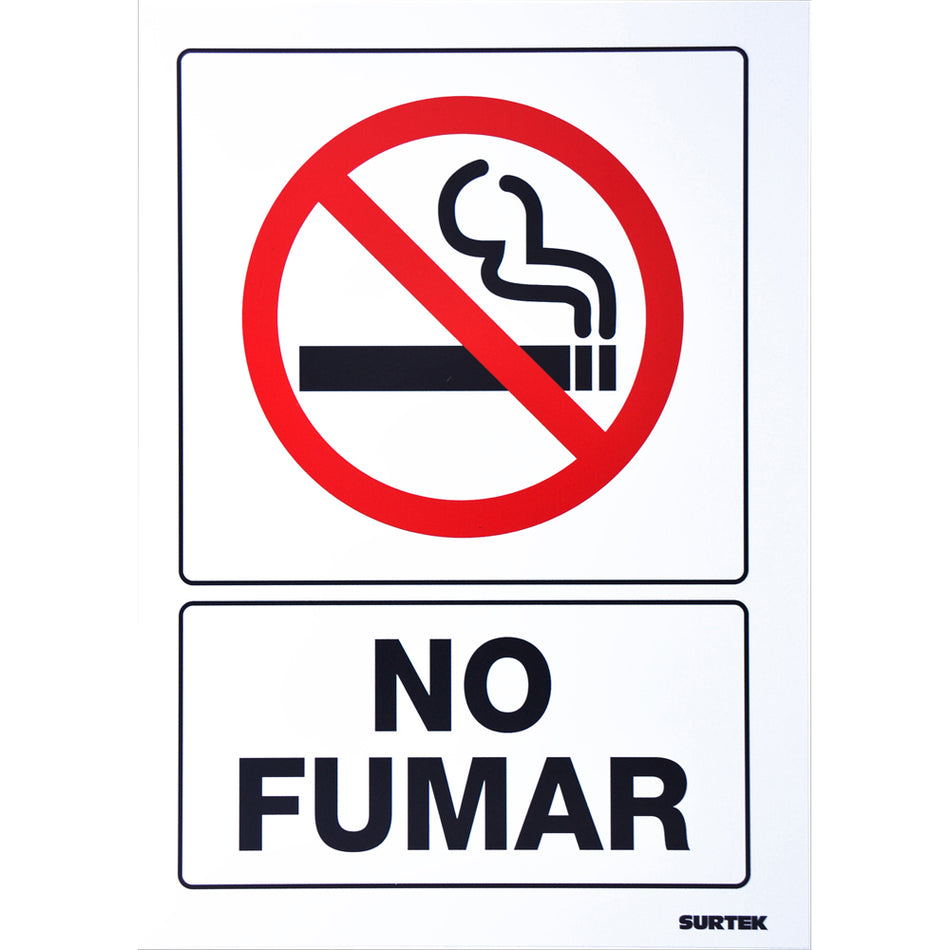 SEÑAL "NO FUMAR" SKU SES390