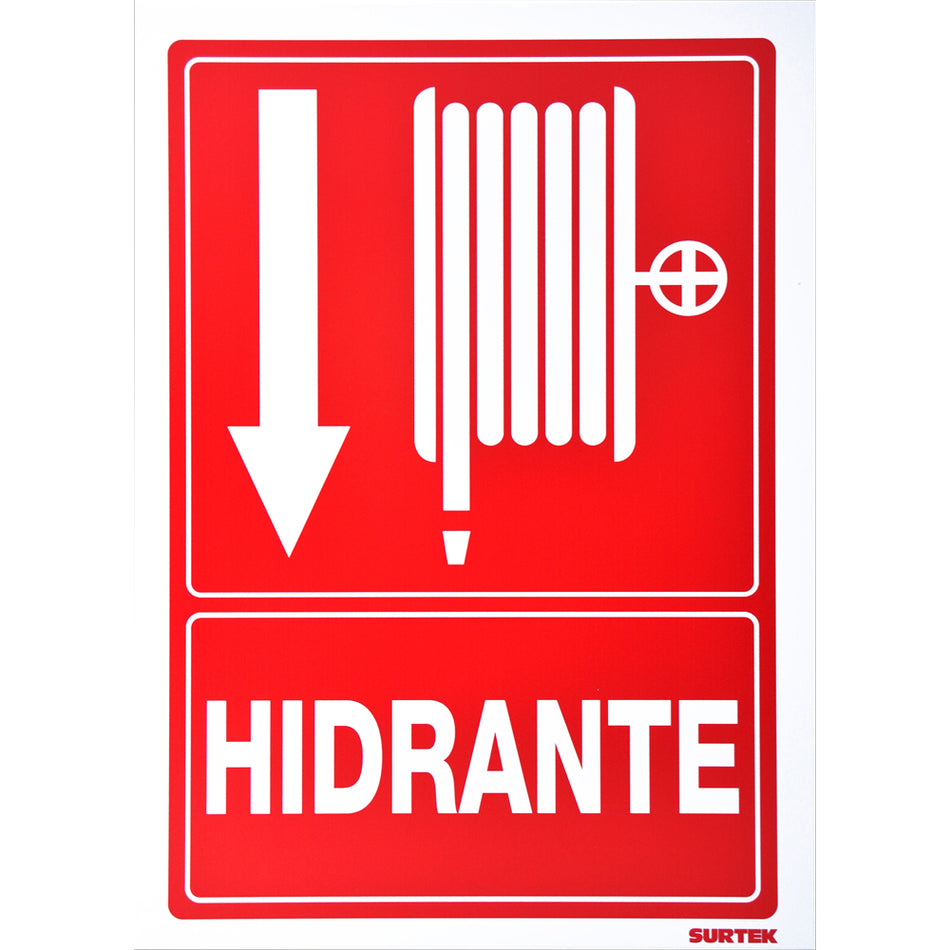 SEÑAL "HIDRANTE" SKU SES450