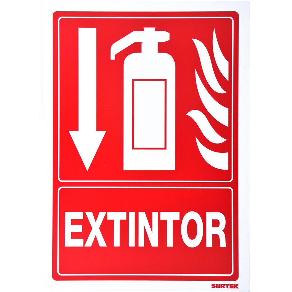 SEÑAL "EXTINTOR" SKU SES470