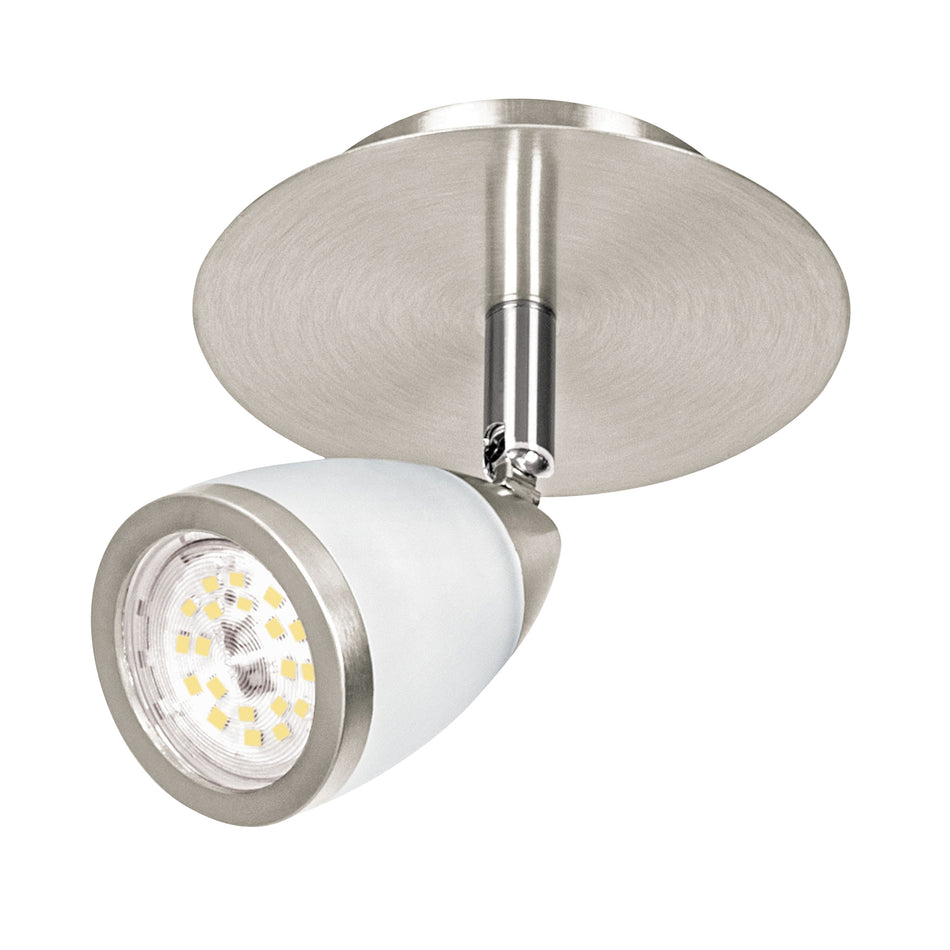 Luminario de sobreponer 1 spot base GU10, Verona, Volteck SKU SOB-311S0