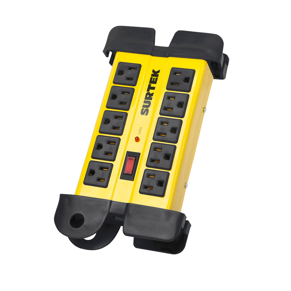 SUPRESOR DE PICOS 10 ENTRADAS CABLE 1200 J, 90 CM SKU SP100