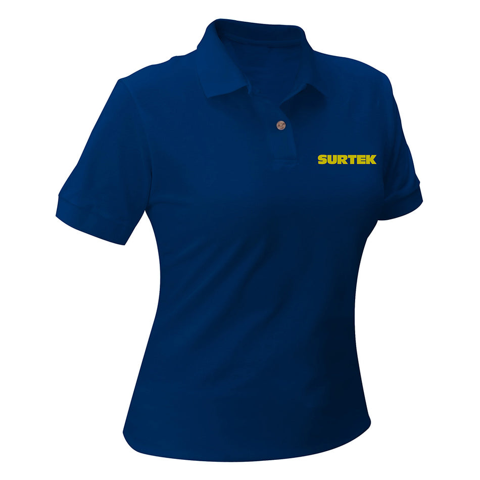 PLAYERA TIPO POLO PARA DAMA COLOR AZUL TALLA M