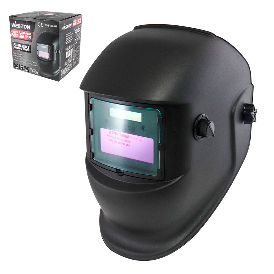 CARETA P/SOLDAR ELEC. SENCILLA (PRECIO X PIEZA - CAJA C/20 PIEZAS) SKU ST-6-505-0650
