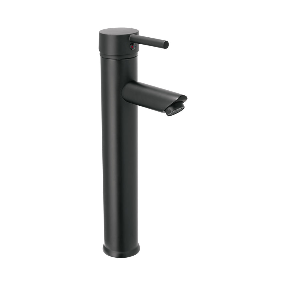 Monomando alto negro para lavabo, Foset Tubig SKU TBM-47M