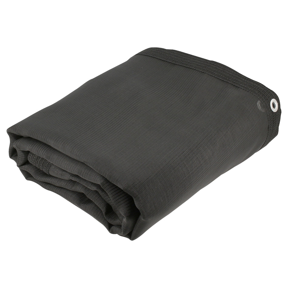 TOLDO DE MALLA SOMBRA COLOR NEGRO 3 M X 3.60 M SKU TOLM30