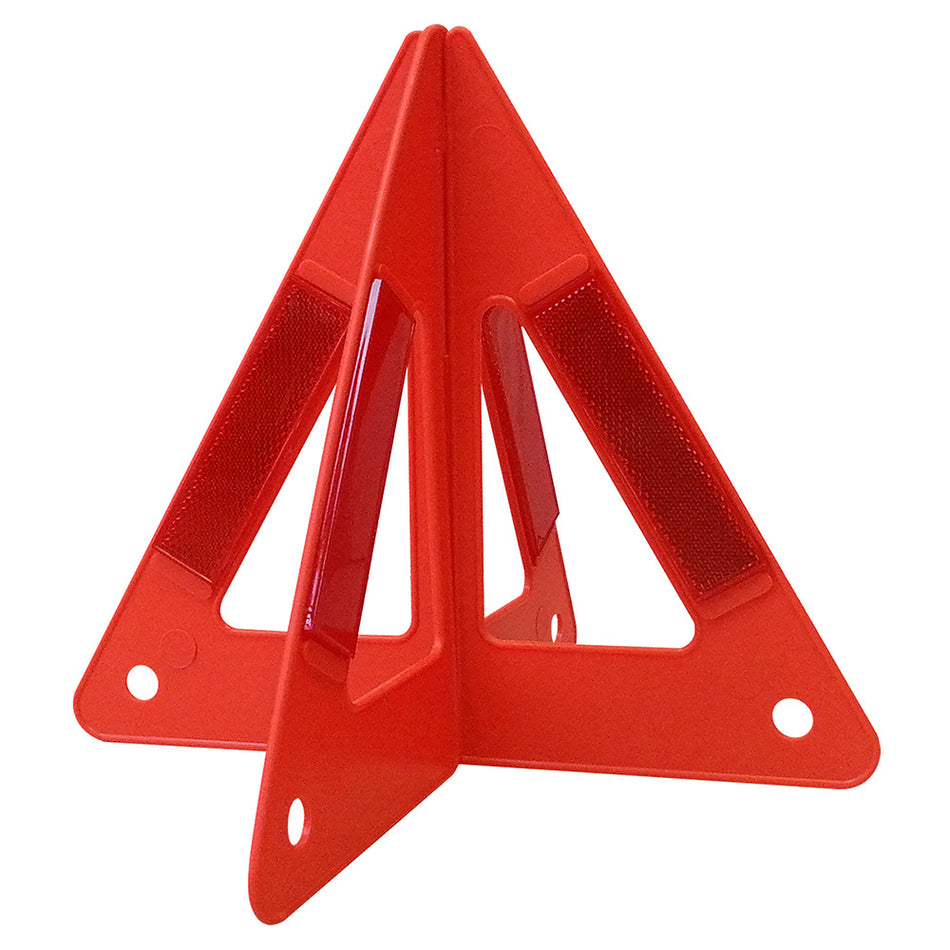 TRIANGULO REFLEJANTE DE EMERGENCIA ARMABLE, 10" SKU TRF10A0