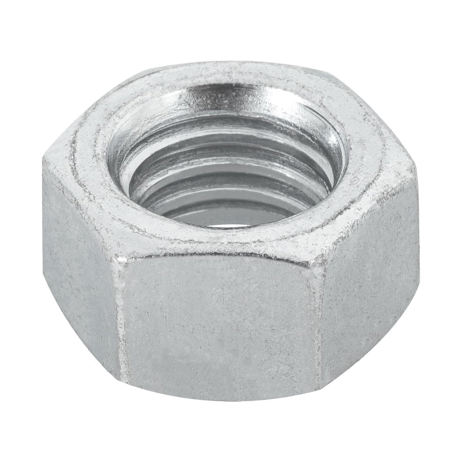 Blíster con 6 tuercas 1/2' hex de acero galvanizado, Fiero SKU TUE-1/2A