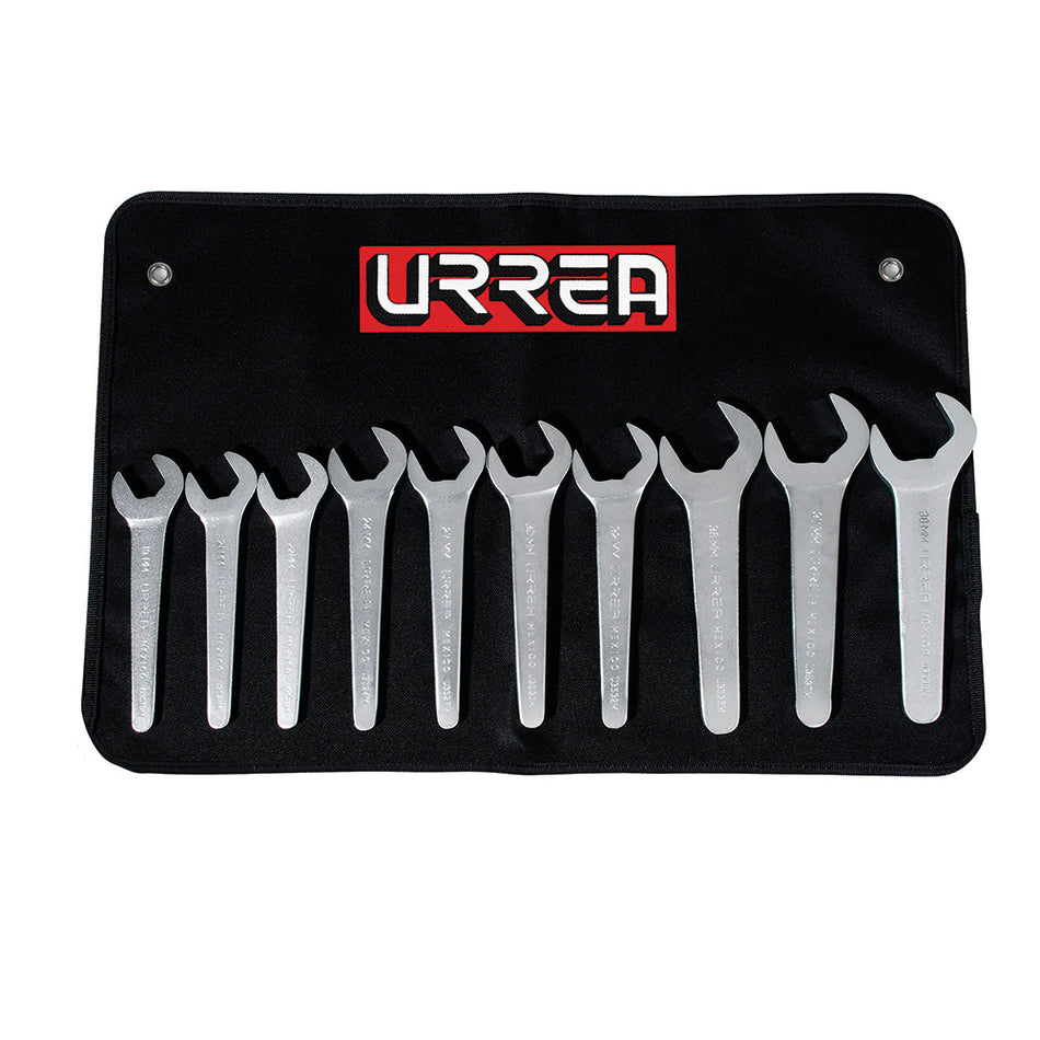 JUEGO DE LLAVES DE SERVICIO SATINADAS METRICAS 10 PIEZAS SKU U3500AM