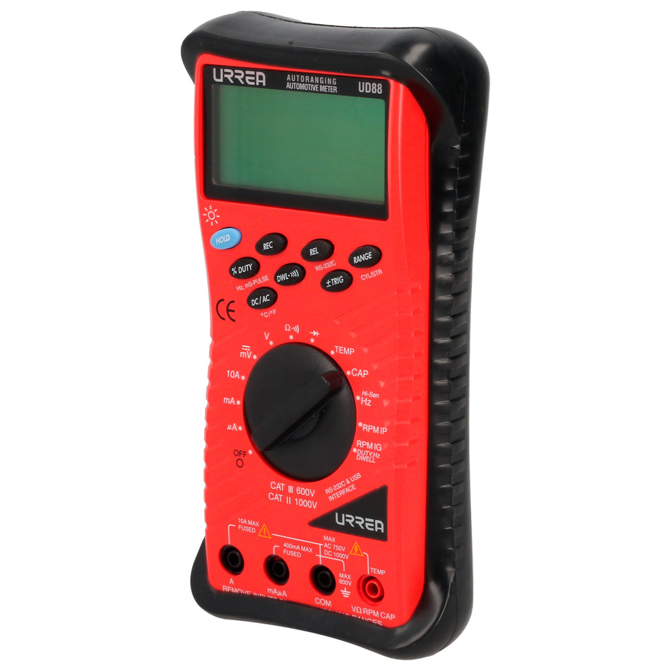 MULTIMETRO DIGITAL AUTOMOTRIZ AUTORANGO SKU UD88