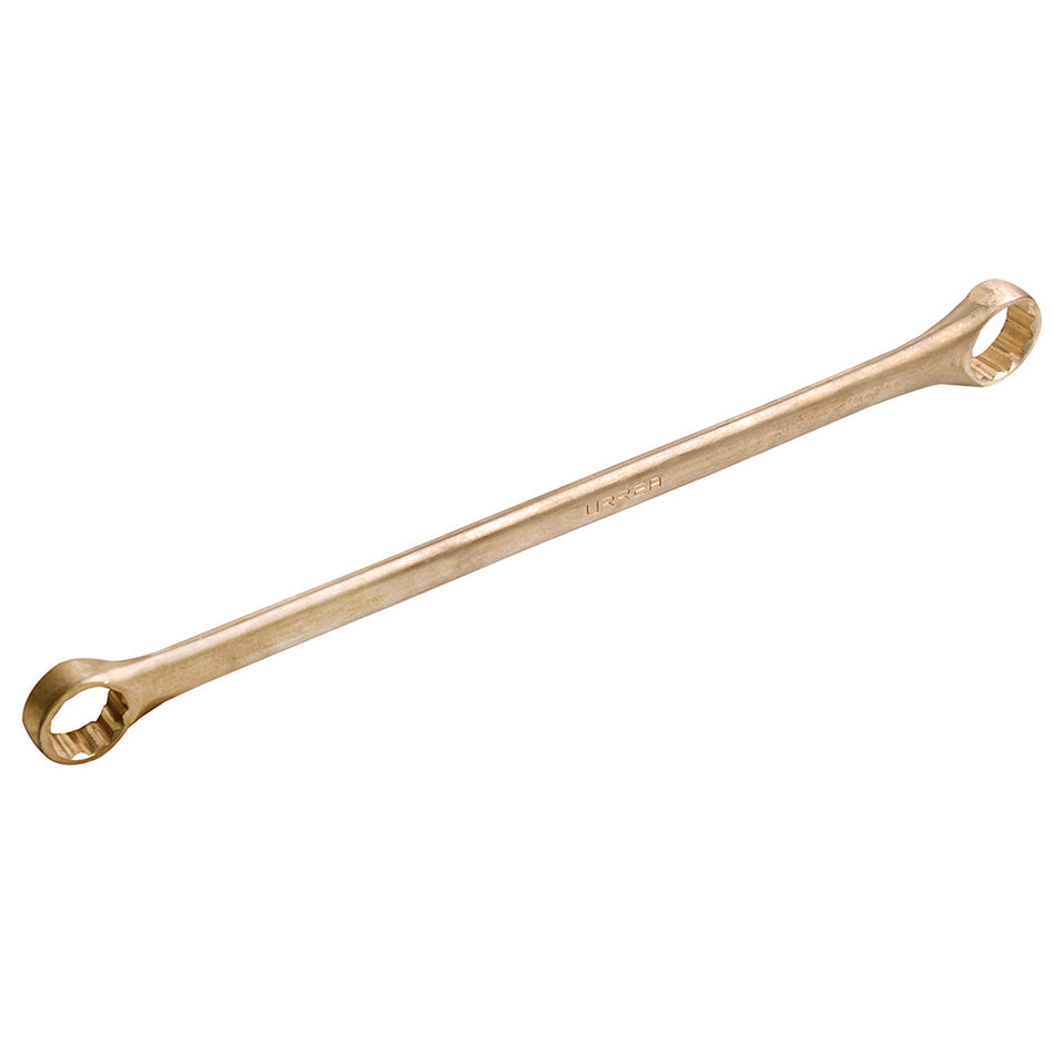 Llave de estrías de bronce-aluminio antichispa de 15° en pulgadas de 1-5/8" x 1-11/16" SKU UH1164