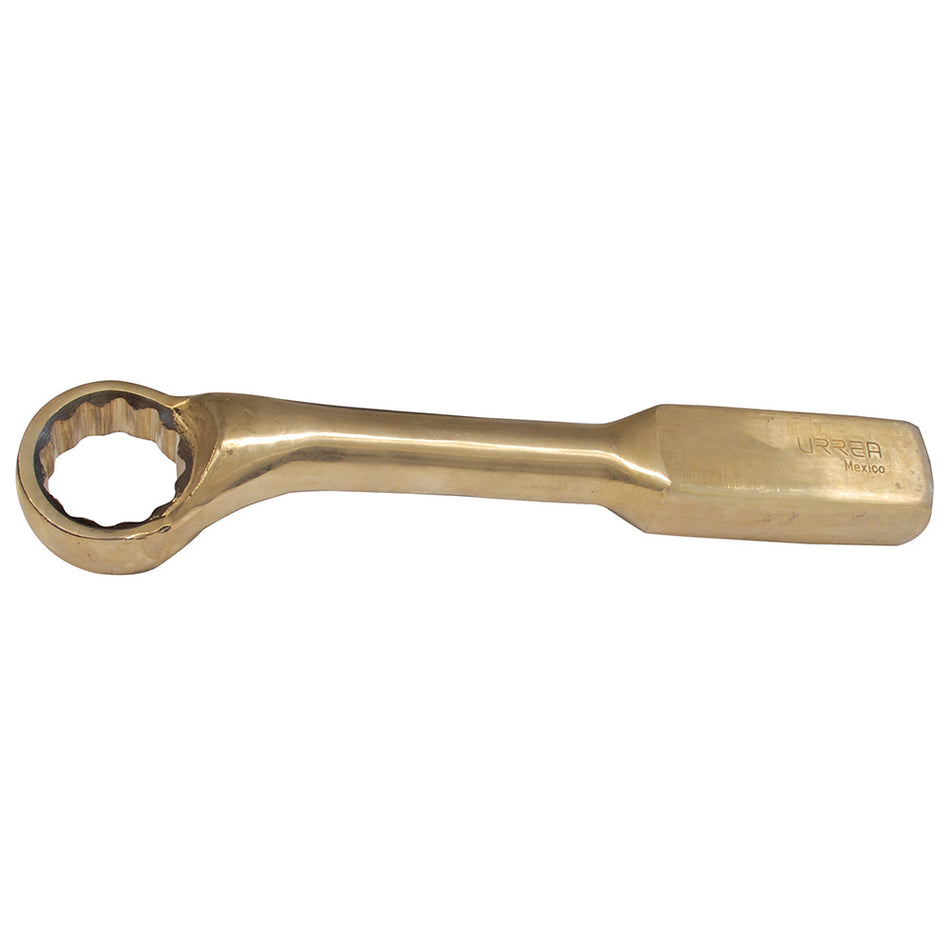 Llave de golpe acodada de bronce-aluminio antichispa en pulgadas, 12 puntas, 1" SKU UH2616SW