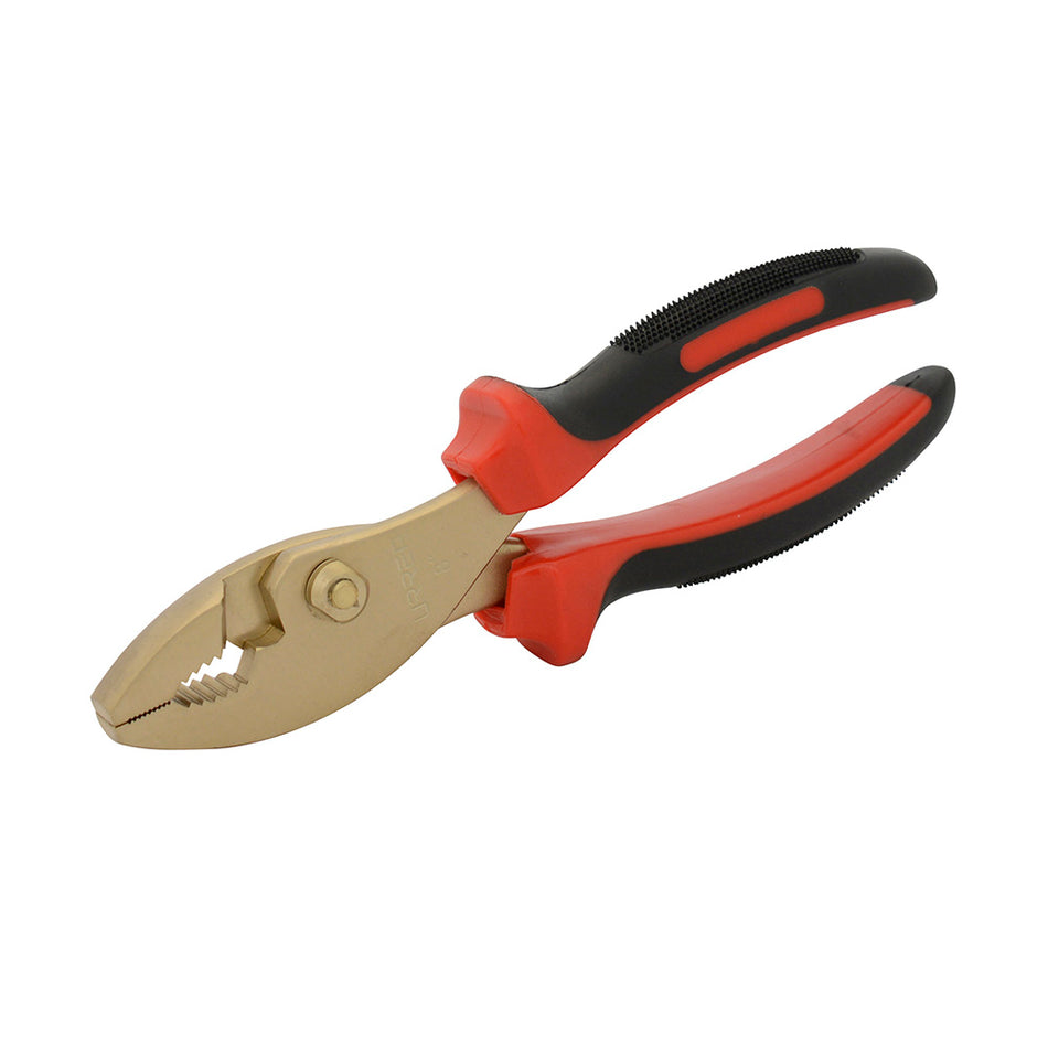 PINZA DE BRONCE ALUMINIO ANTICHISPA CON MANGO BIMATERIAL DE 8 PARA MECANICO SKU UH278