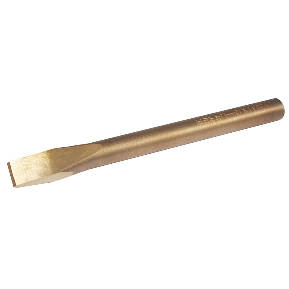 Cincel de bronce-aluminio antichispa de 1-3/16" x 12" SKU UH86A-1X12