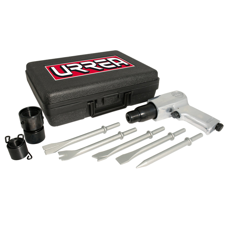 JUEGO DE MARTILLO NEUMATICO Y ACCESORIOS 7 PIEZAS SKU UP711K