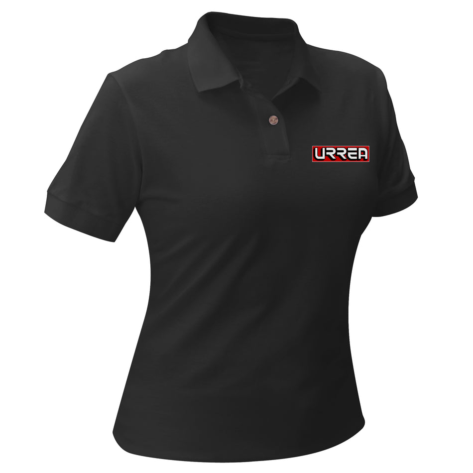 Playera tipo polo para dama color negro talla CH SKU UPODNC