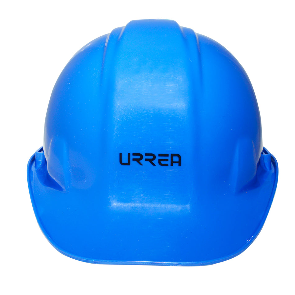 Casco de seguridad con ajuste de 4 puntos, color azul SKU USH01B