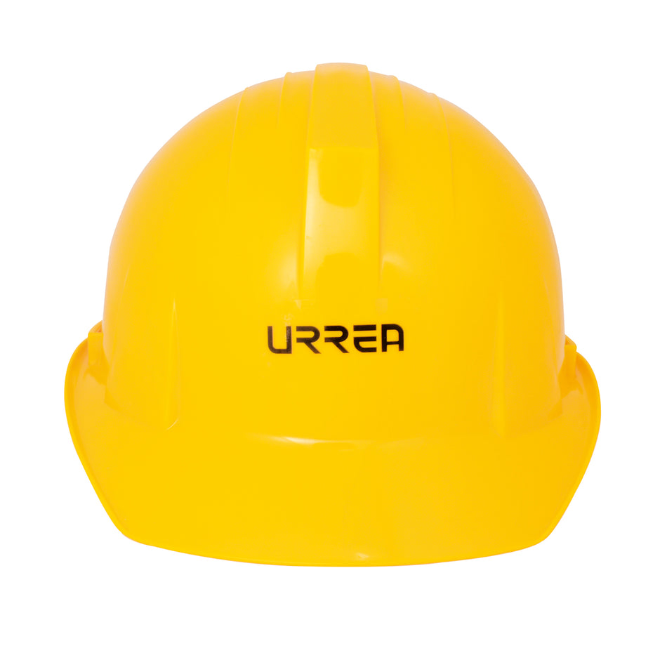 Casco de seguridad con ajuste de 4 puntos, color amarillo SKU USH01Y