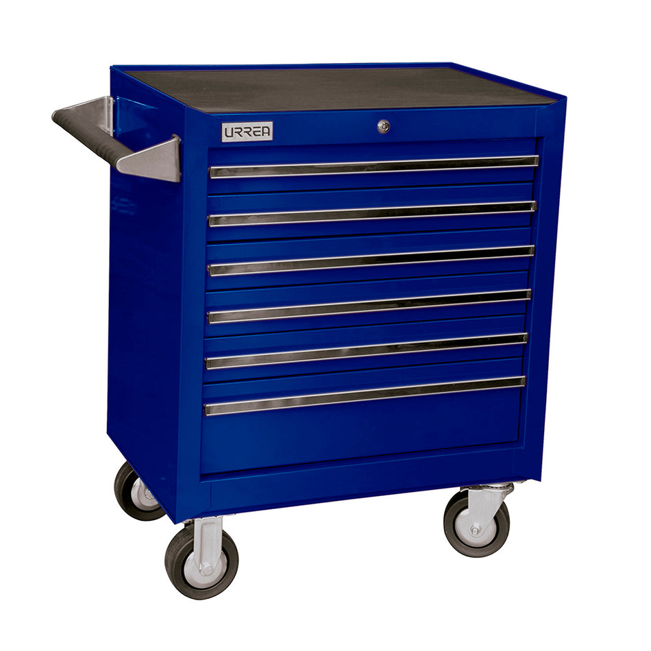 GABINETE MOVIL 6 GAVETAS 27 AZUL SERIE X SKU X27M6A