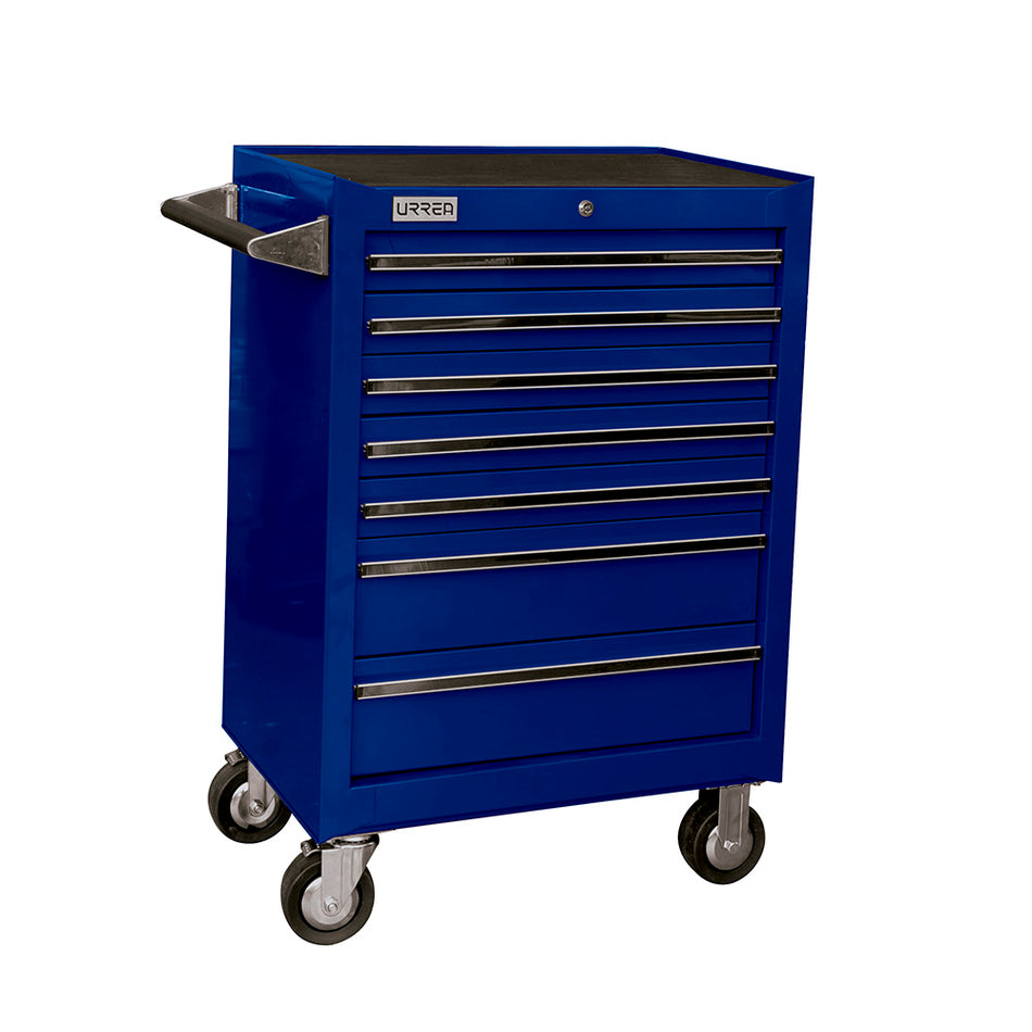 GABINETE MOVIL 7 GAVETAS 27 AZUL SERIE X SKU X27M7A