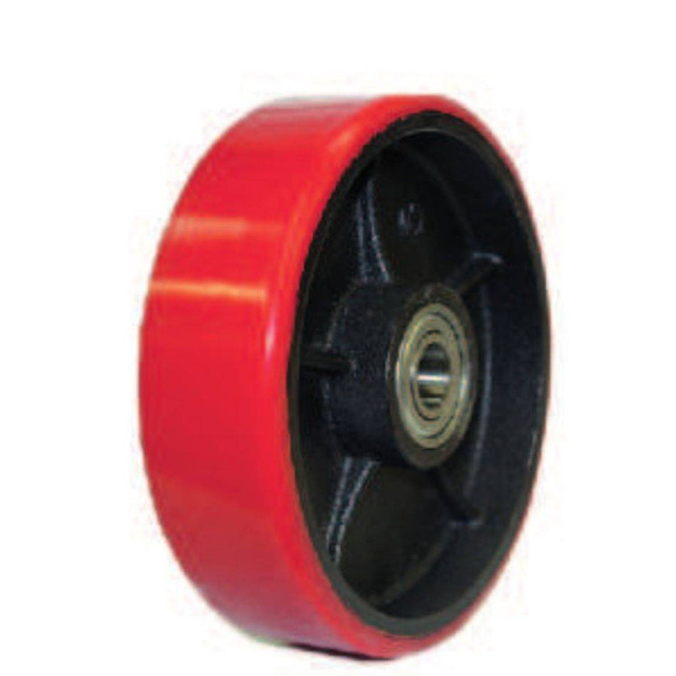 RUEDA TRASERA P/PATIN FIERRO VACIADO PU 7X2" SKU Y-1030-1750