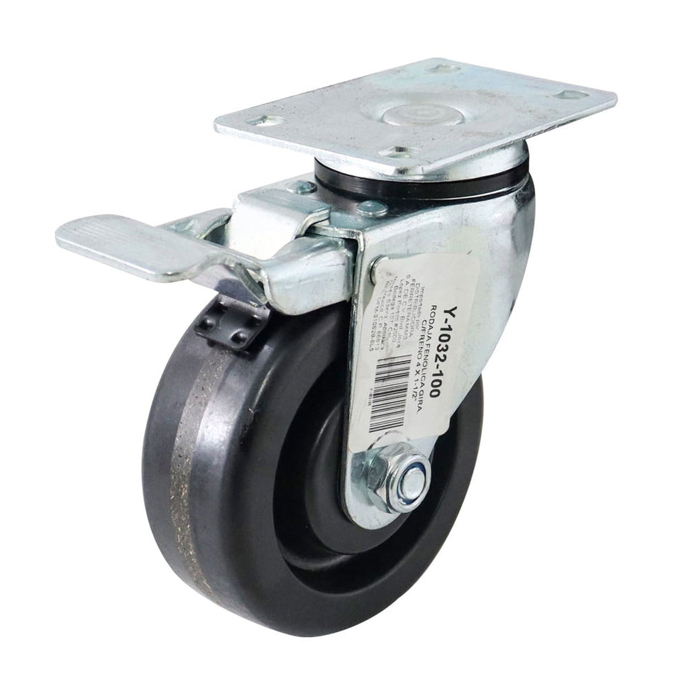 RODAJA FENOLICA GIRA. C/FRENO 4X1-1/2" SKU Y-1032-1000