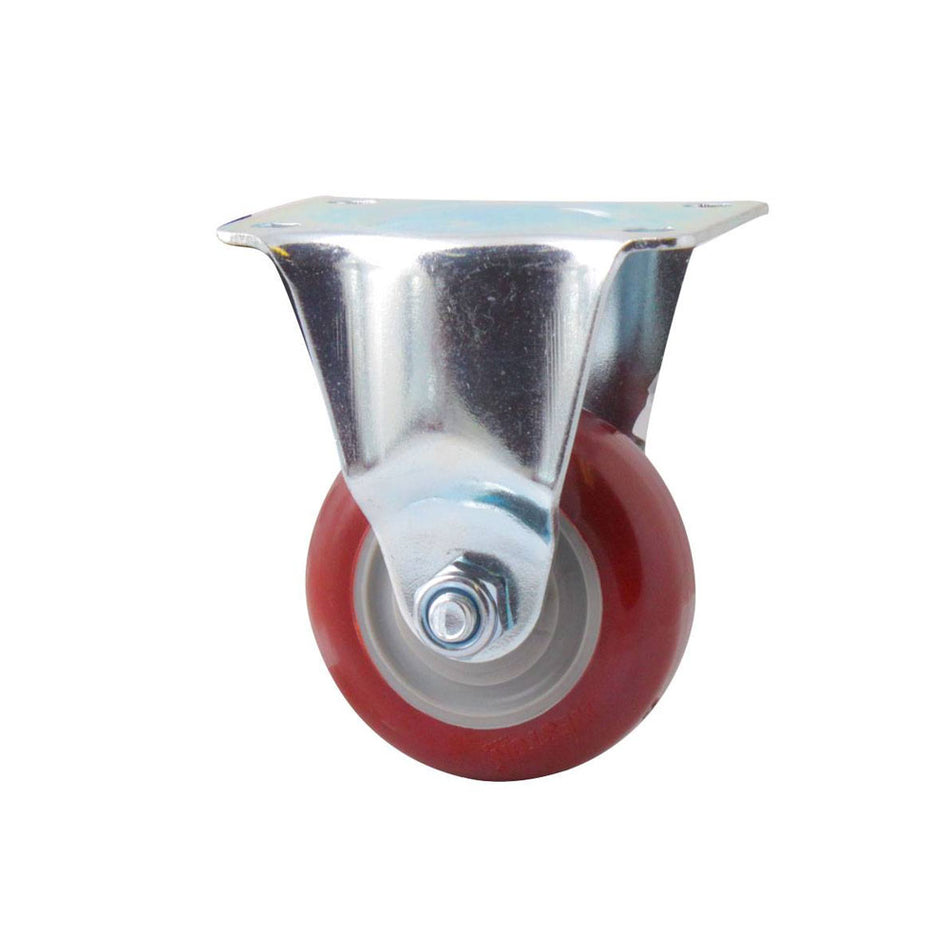 RODAJA MARRON PU FIJA 4X1-1/4" SKU Y-1049-1000