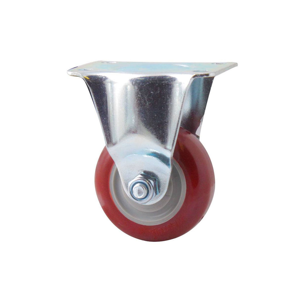 RODAJA MARRON PU FIJA 5X1-1/4" SKU Y-1049-1250