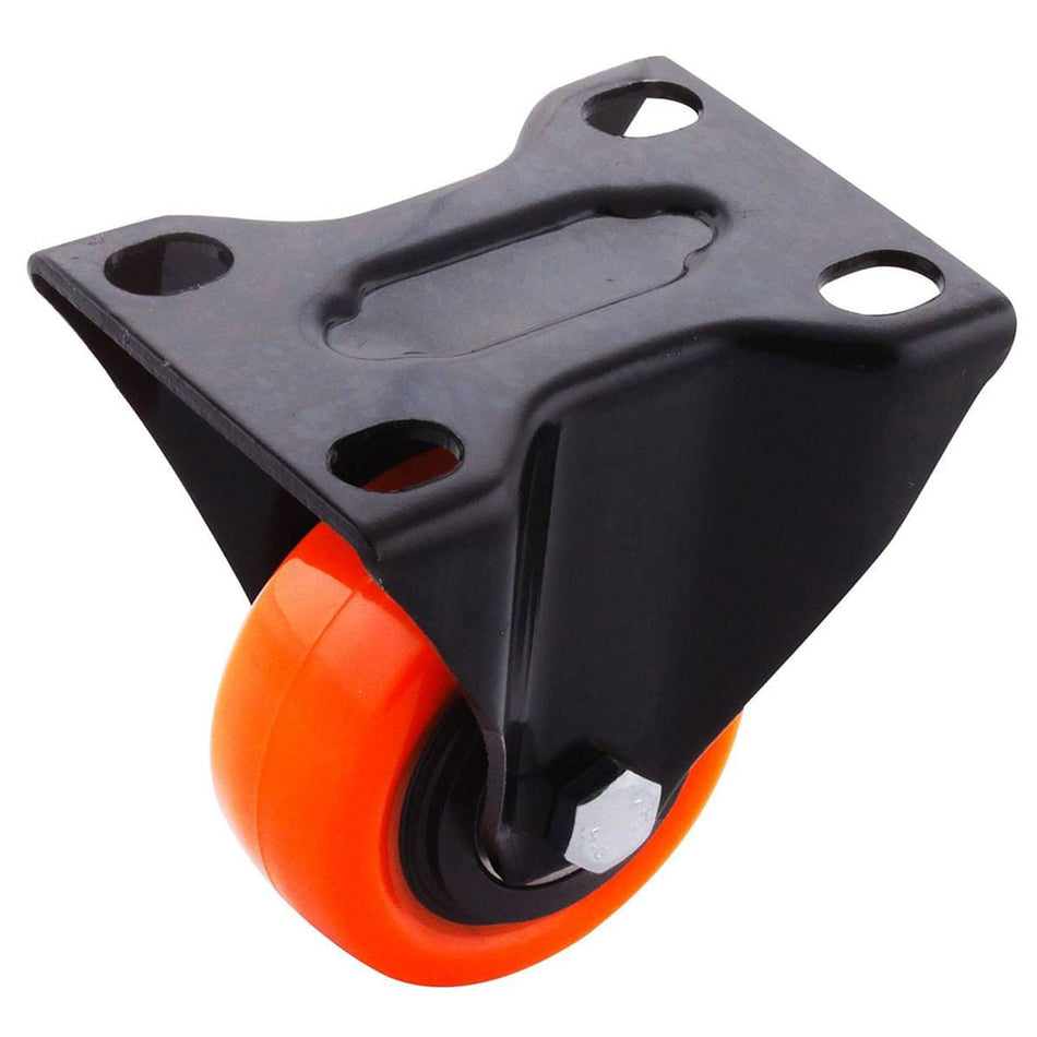 RODAJA NARANJA PU C/BALERO FIJA 4" X 1-1/4" SKU Y-1057-1000