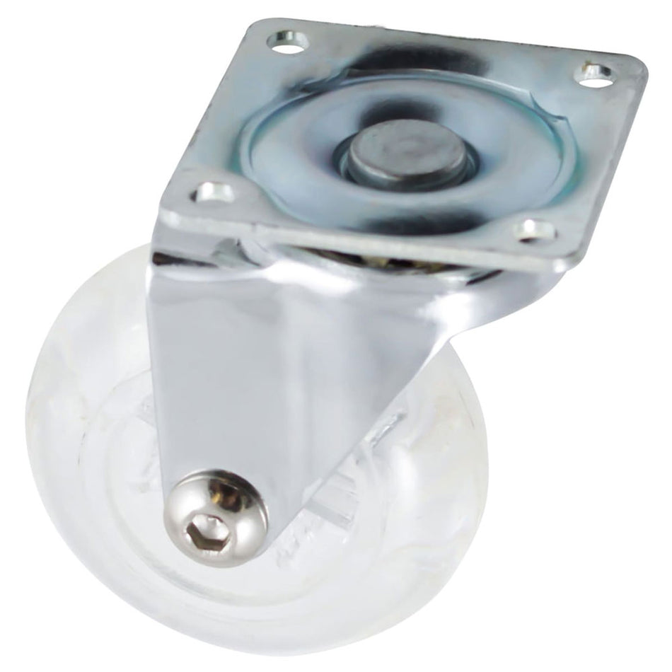 RODAJA GIR. PU TRANSPARENTE 1-1/2 (38X17MM) SKU Y-1164-380