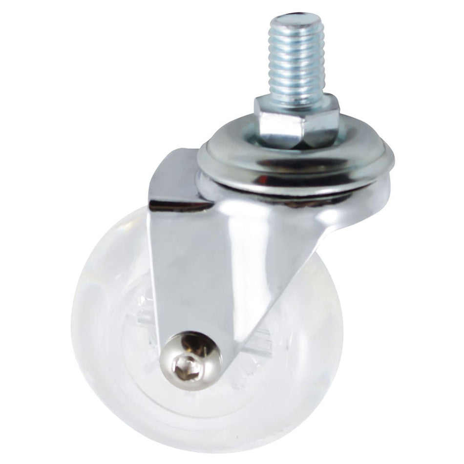 RODAJA GIR. C/ESP. ROSCADA PU TRANSPARENTE 3 (75X25MM) SKU Y-1166-750