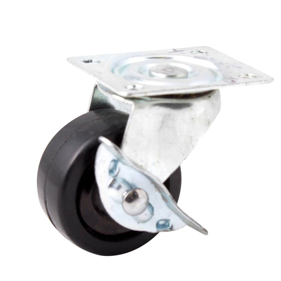 RODAJA DE HULE GIRA. C/FRENO 40X17MM (PRECIO X PIEZA - EMPAQUE C/4 PZAS) SKU Y-2030-400
