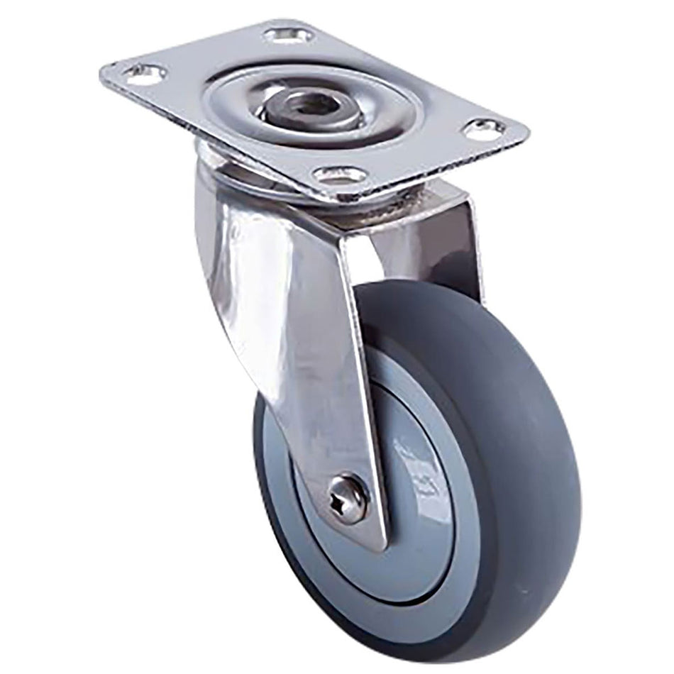 RODAJA TPR HORQUILLA DE A. INOX. USO LIGERO GIRATORIA 2 X 7/8 SKU Y-5020-500