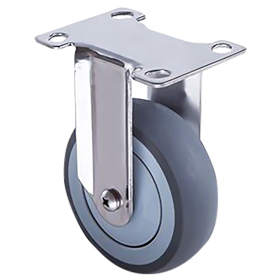 RODAJA TPR HORQUILLA DE A. INOX. USO MEDIO FIJA 3 X 1-1/4 SKU Y-5026-750