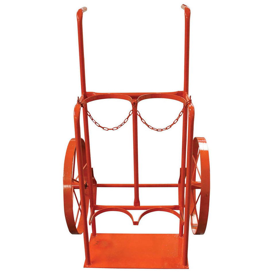 CARRETILLA PORTA TANQUE OXI/ACETILENO REFORZADO RUEDA DE FIERRO SKU Y-9096-REF0